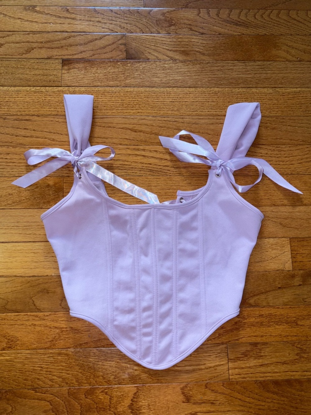 Lavender Corset Top